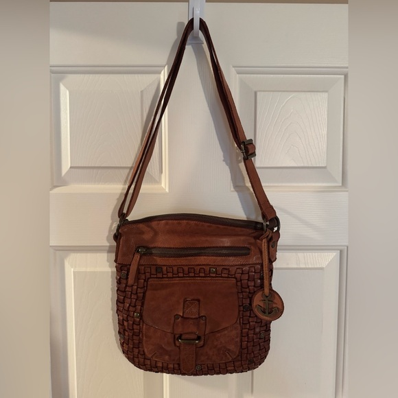 Handbags - Harbour 2nd Leather Crossbody w adj. strap, 11 x 11”, soft leather & great bag!